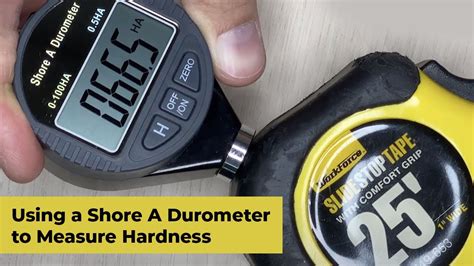 how to test rubber hardness|how to measure shore hardness.